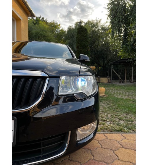 Skoda Superb 2/Octavia 2FL LED PRÉMIUM tompított szett + LED helyzetjelző /hibakódmentes Skoda Superb 2/Octavia 2FL LED PRÉMIUM tompított szett + LED helyzetjelző /hibakódmentes